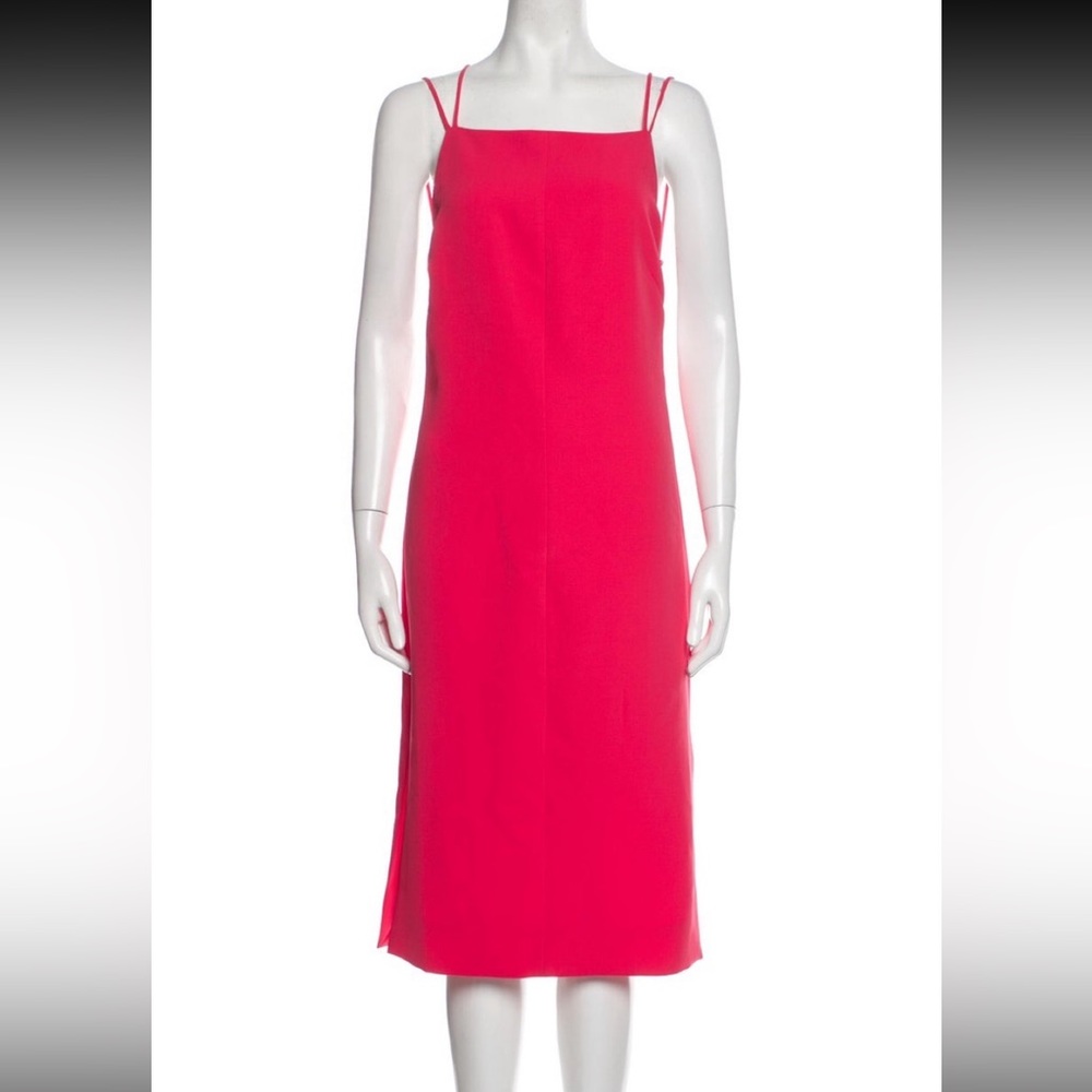 Square neck slip dress